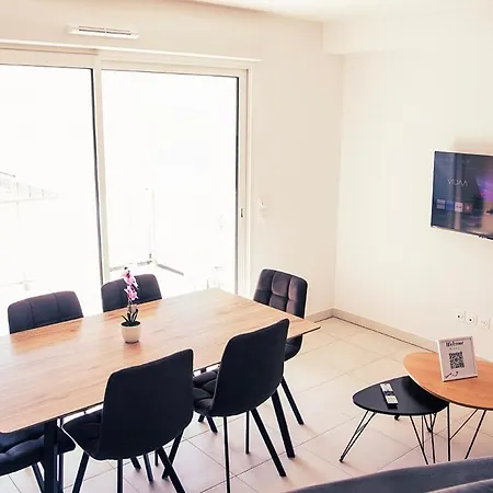 111 Acces Direct 3min De La Mer,2 Places De Parking Gratuite, Terrasse Apartment *