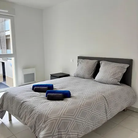 111 Acces Direct 3min De La Mer,2 Places De Parking Gratuite, Terrasse